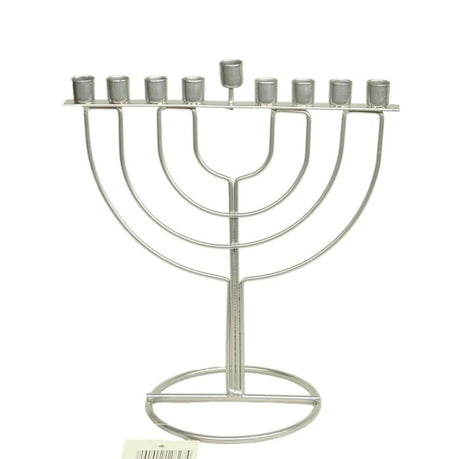 Menora Candle Holder Silver