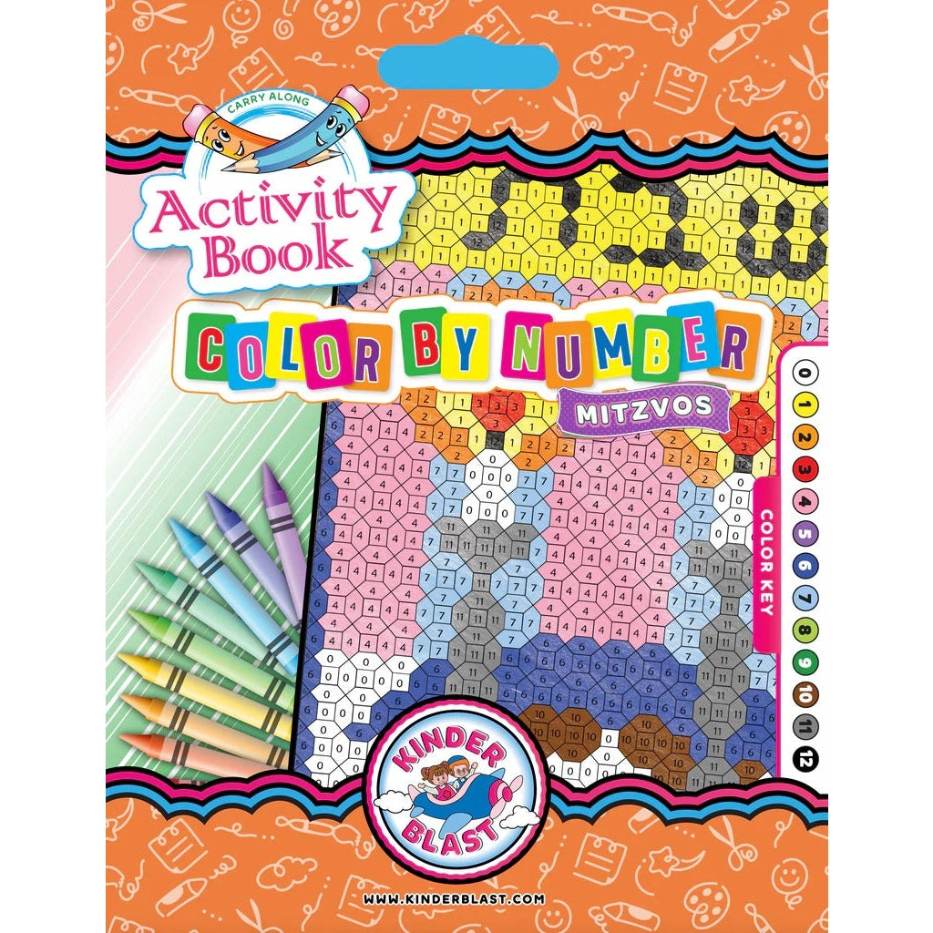 Color By Number Activity Book Year-Round