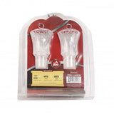 Crystal Oil Glass - With Rubber 2pk
