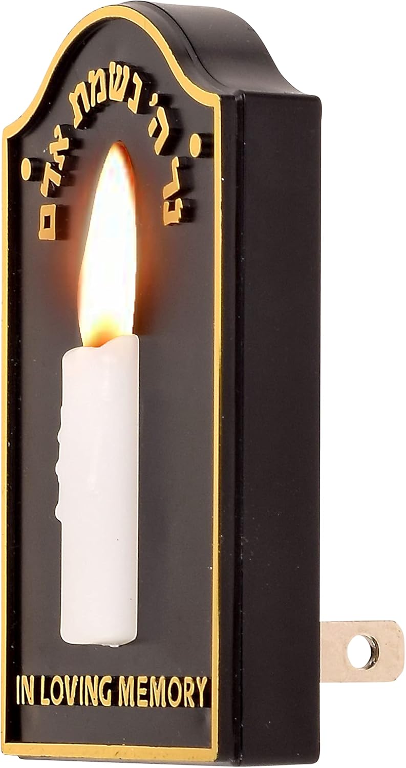Electric Yahrzeit Candle [US PLUG]