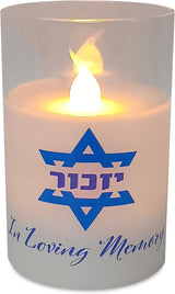 LED Yizkor Memorial Candle