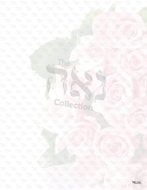Design paper Bouquet of Roses 8.5x5.5 " 20 Per Pack