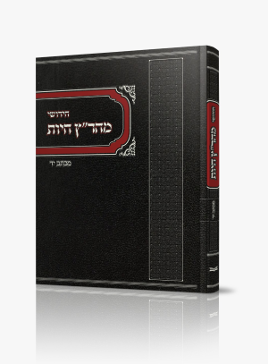 חידושי מהר"ץ חיות - כתב יד