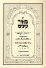 מאיר עינים - עבודת האדם במשנת המאור עינים