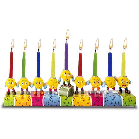 Menorah - Dancing Coins