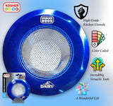 Millky Blue Mesh Sink Strainer