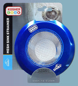 Millky Blue Mesh Sink Strainer