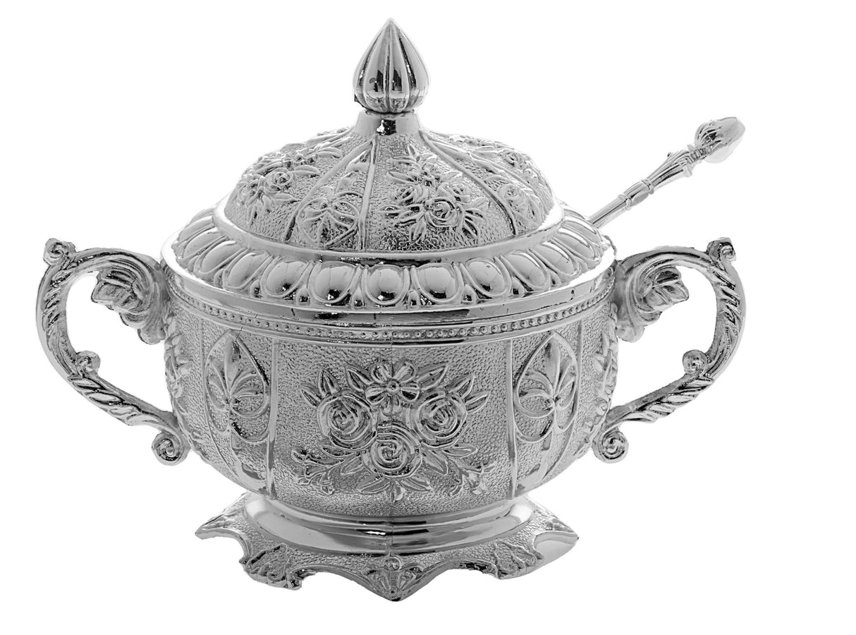 Honey Dish Silver Plated