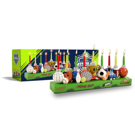 Chanuka Candle Menorah - Sports