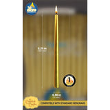 Golden Chanukah Candles