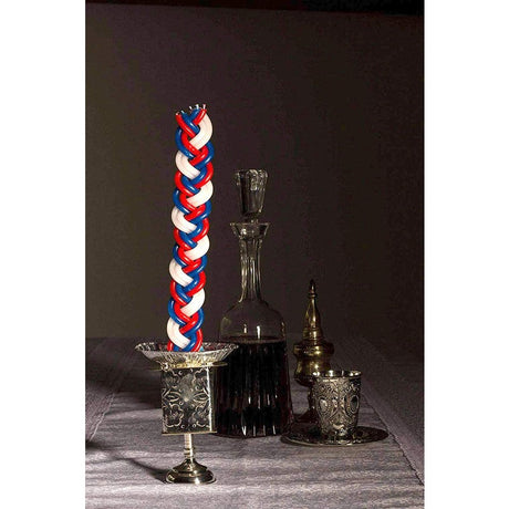 Ner Mitzvah Multi-Colored Havdalah Candle