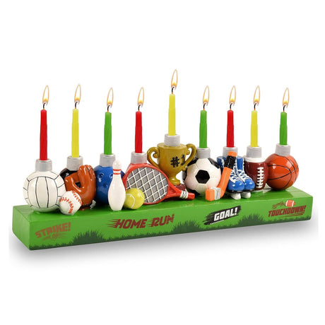 Chanuka Candle Menorah - Sports