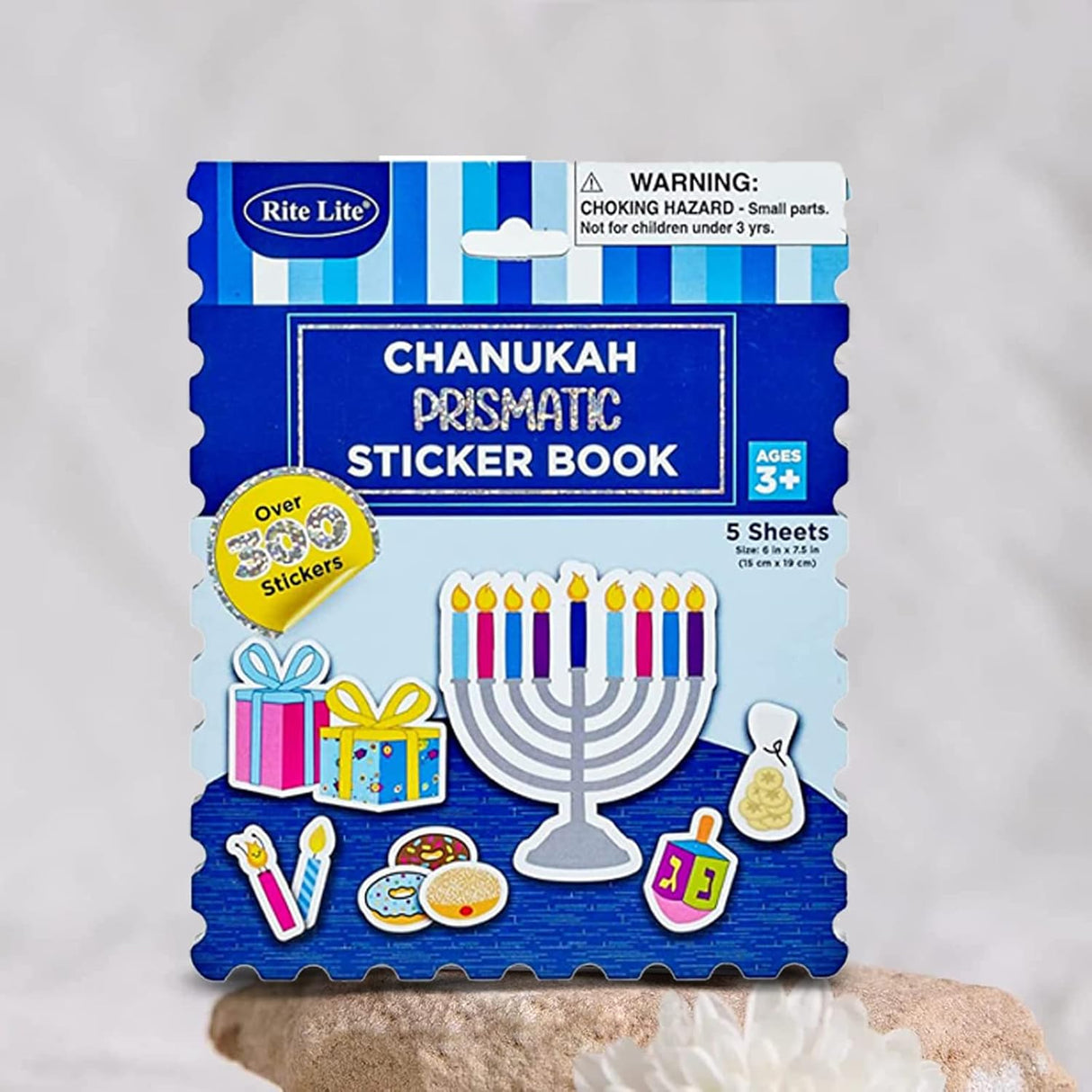 Rite Lite Sticker Book for Kids - Over 300 Chanukah Stickers