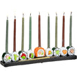 Hand-Painted Resin Sushi Menorah