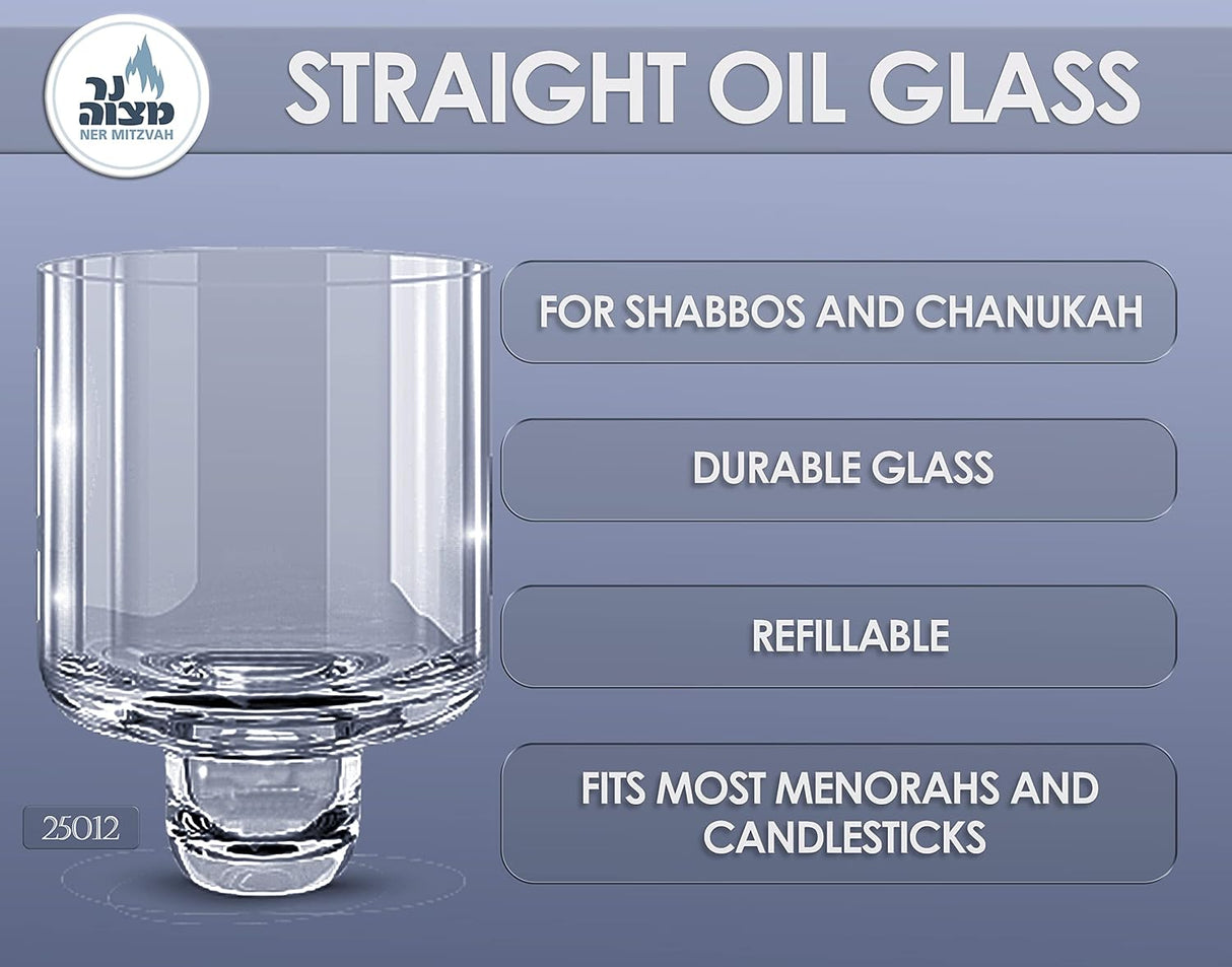 9-Pack Straight Glass Oil Set size #12