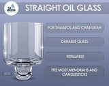 9-Pack Straight Glass Oil Set size #12