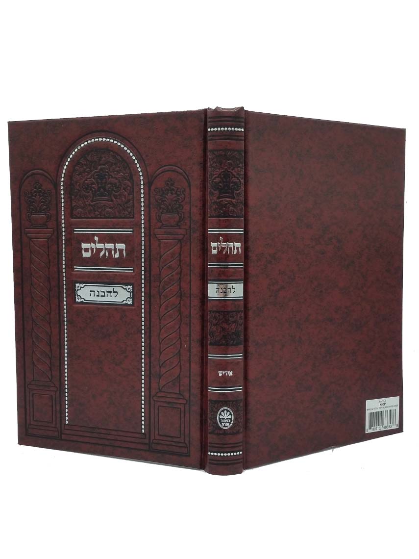 תהלים להבנה  גדול- כפתור ופרח - אידיש