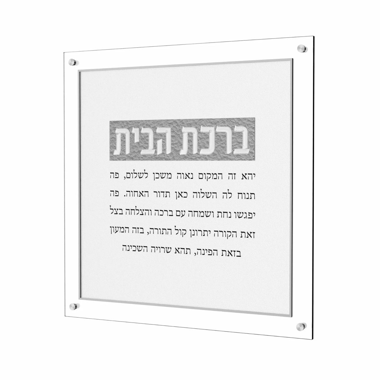 Leatherite Birchas Habayis v.2 - Silver