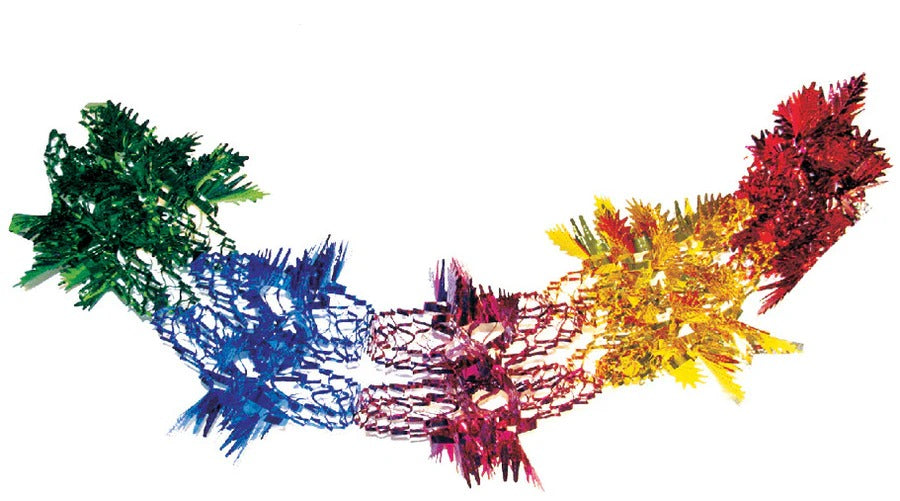 12 IN. 9 SECTIONS GARLAND MULTI COLOR