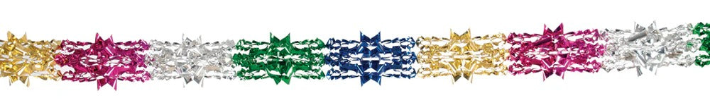 5" 15 Section Multi Colored Garland