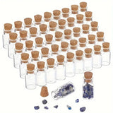 5 Mini DIY Glass Bottle Exquisite Cork