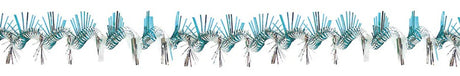 12" Teal Twist Garland