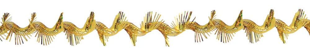 12" Gold Twist Garland
