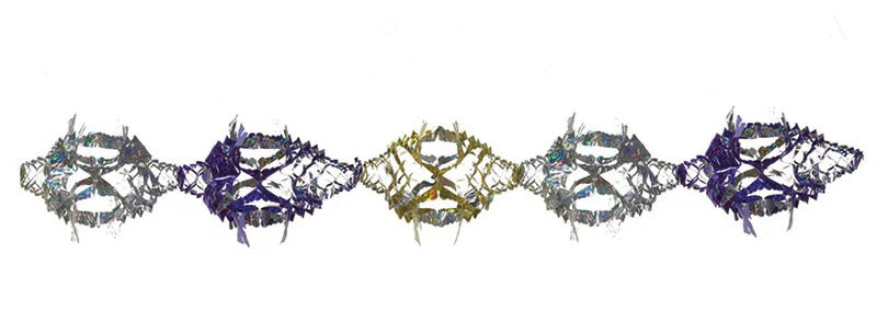 6" 9 Section Garland