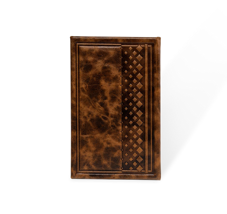 הגדה מילה במילה אידיש - מאירות Antique Tan Brown