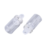 Classic Glass Wishing Bottles with Plastic Plug - pack of 5