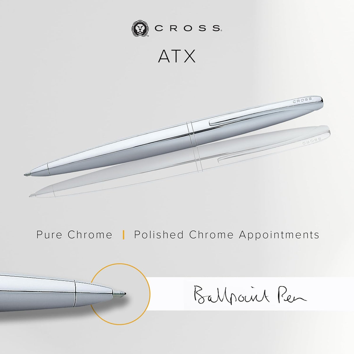 ATX - chrome - Ballpoint pen