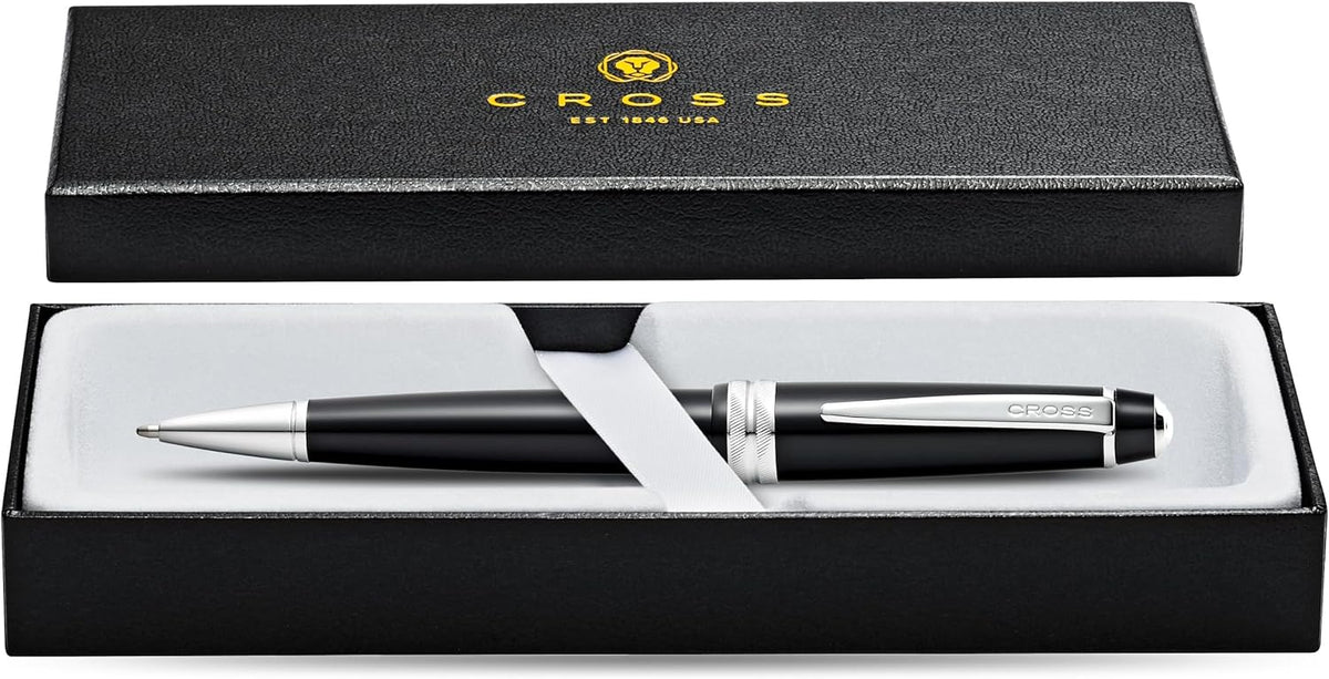 Bailey Light - Glossy Black - Ballpoint Pen