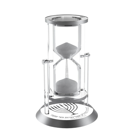 Turning 30-Min Hourglass Sand Timer silver