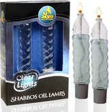 Twisted Candle Shape Glass