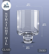 Staright Oil Glass #10 (Pack Of 9)