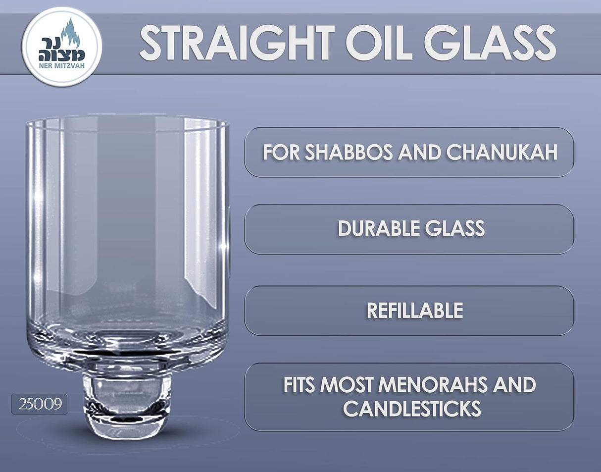 9-Pack Straight Glass Oil Set size #9