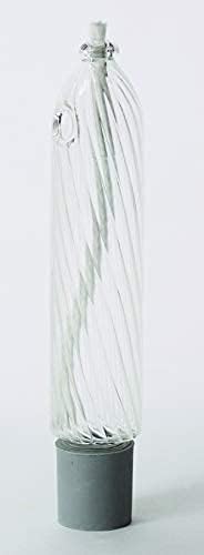 Clear Lights Glass - Lined Candle Shape