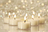 Beeswax Tealights - White