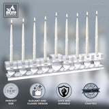 Crystal Glass Menorah - Sphere