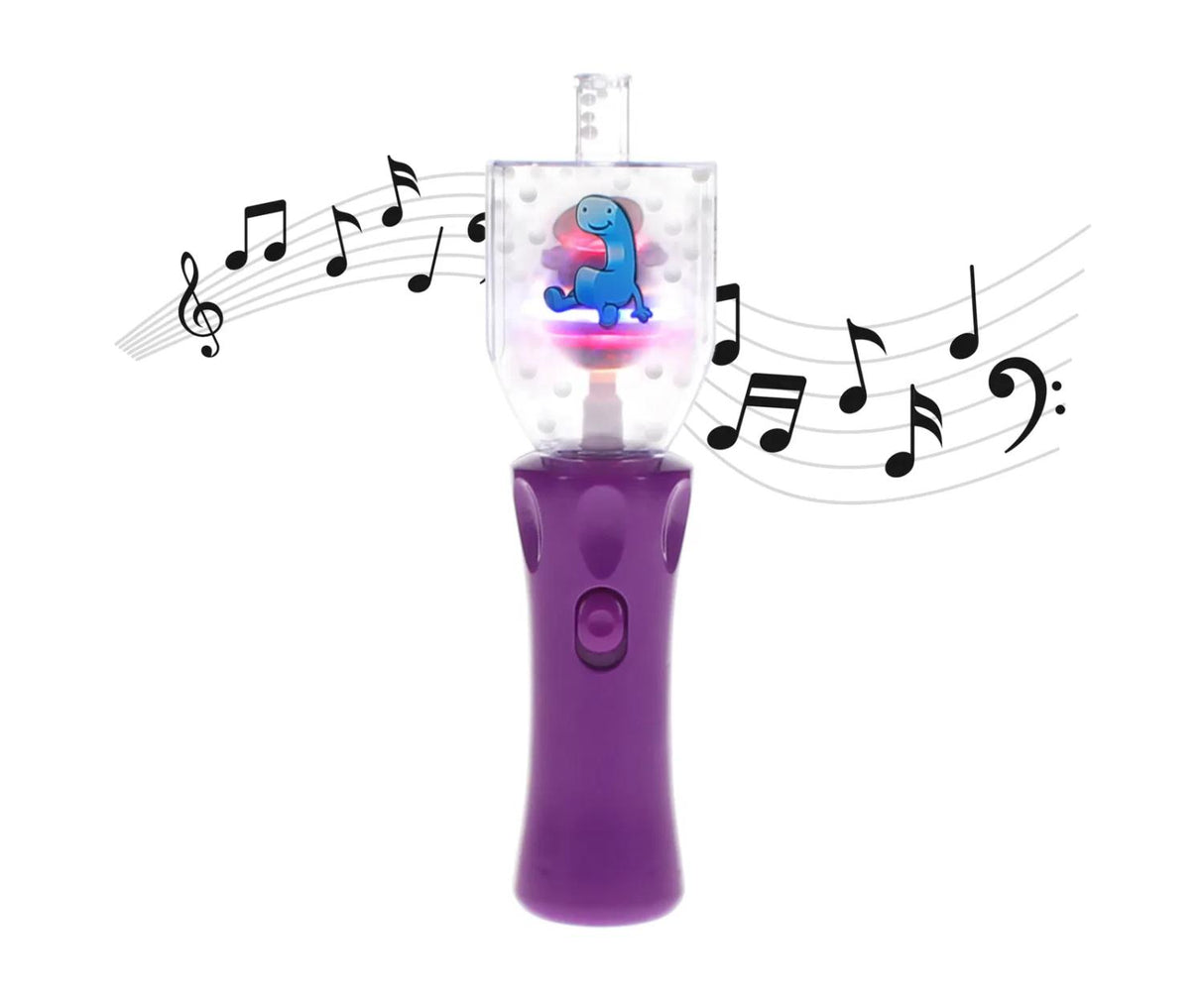 LED Musical Snow Globe Dreidel