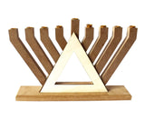 Create your Own Wood Menorah