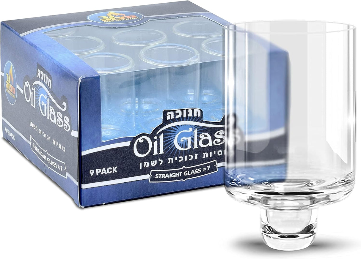 9-Pack Straight Glass Oil Set Size #7