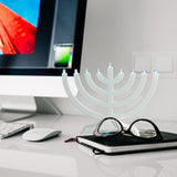 Go Menorah™ - Light It Anywhere, Silverplated