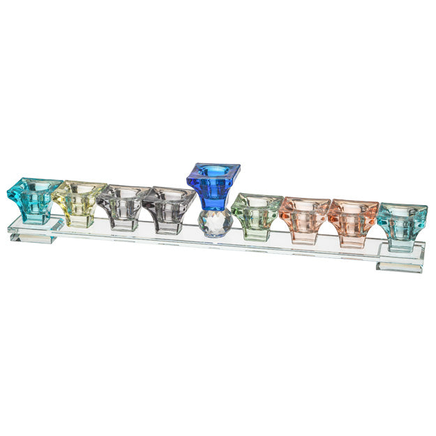 Crystal Elegant Menorah 37x6 cm
