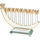 Crystal Elegant Menorah 20cm