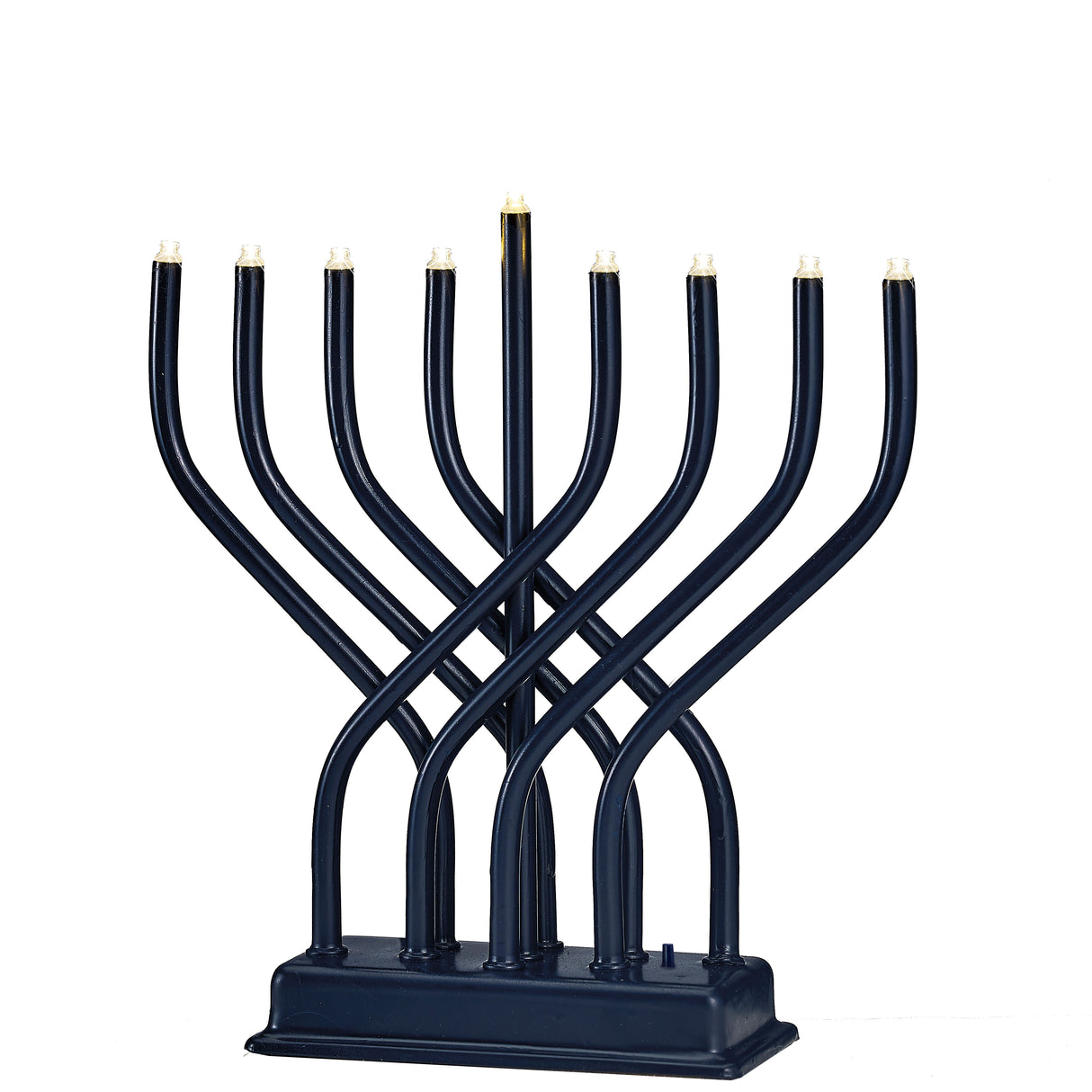 Modern LED Menorah, Navy