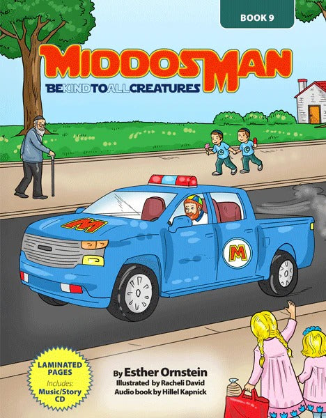MiddosMan - Be Kind to All Creatures - Book & Read-Along CD Vol 9