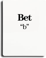 Jumbo Alef Bet Flashcards