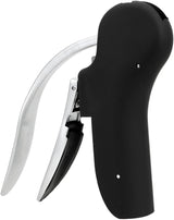 New Rabbit Lever Style Corkscrew Wine Bottle Opener with Foil Cutter Replacement Corkscrew with Foil Cutter and Replacement Corkscrew