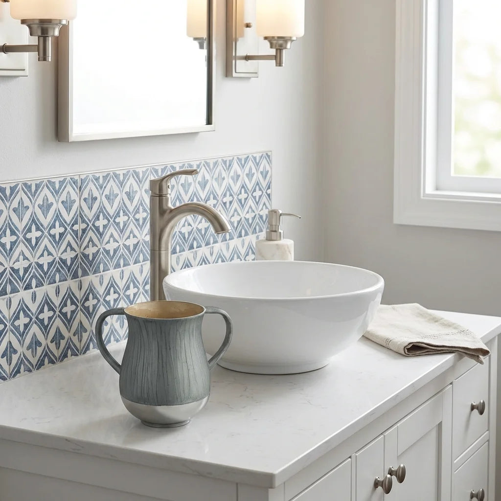 Aluminium Washing Cup 13 cm - Gray